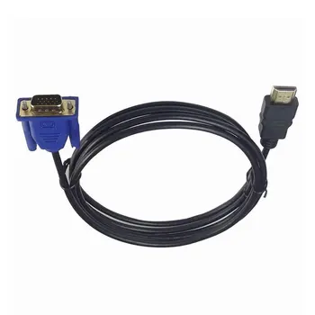 1/1,8/3 М, HDMI-съвместим Кабел HDMI-Съвместим С VGA HD С Кабел аудиоадаптера HDMI-съвместим С VGA Кабел Дропшиппинг