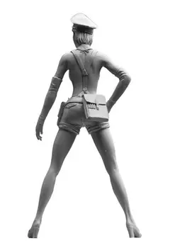 1/16 годишна жена-войн Елза 1/16 играчка модел от смола Миниатюрна фигурка от катран в разглобено формата на Неокрашенная