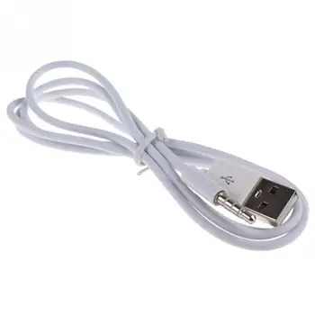1 БР USB Щепсел с 3.5 мм Стерео Аудио Жак За Слушалки, Кабел с Щепсел За MP3 MP4