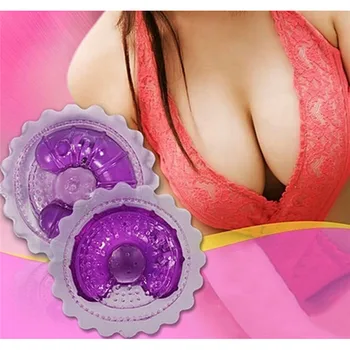 1 Чифт Вибратори за масаж на гърдите За жени Вибриращ Масажор за зърната, Вибратор, Мастурбация, Увеличаване на гърдите Стимулиране на Секс-играчки
