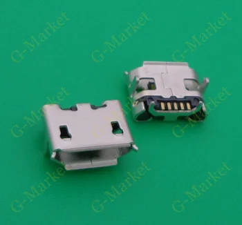 100 бр./лот mini Micro USB порт за зареждане конектор конектор за док-станция храна за Blackberry 8520 за Lenovo IdeaTab A2109 U018