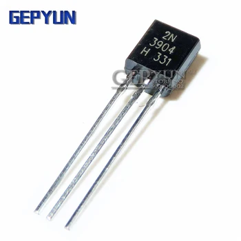 100ШТ 2N3904 TO-92 TO92 NPN Транзистор с общо предназначение Gepyun
