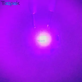 10x 3 W Everlight 3535 UV Ултравиолетова Лилав Цвят на Висока Мощност LED Емитер на Светлината 380 нм 395нм 420 нм 8/10/12/14/16/20 мм ПЕЧАТНА платка