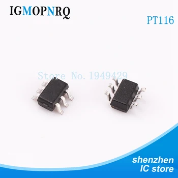10шт PT116 SOT23-6 кабел за зареждане на чип за телефон sot-23 IC