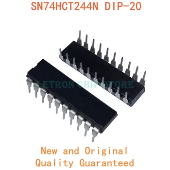 10шт SN74HCT244N DIP20 HD74HCT244P DIP DIP-20 74HCT244N SN74HCT244 74HCT244 оригинален и нов чипсет на IC