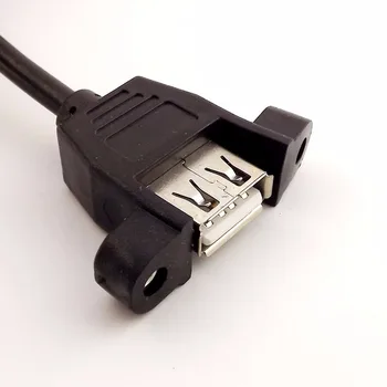 10шт USB 2.0 A Конектор За Връзка Към Мини-5-номера за контакт Гнездо B Мъж Кабел-Адаптер За Данни 1 фут 30 см/1,5 фута 50 см