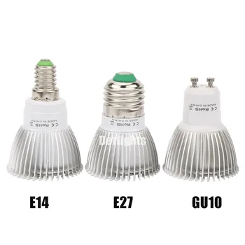 18 W / 36 W пълен набор от LED лампа за отглеждане на растения AC85-265V E27 Аквариумный LED лампа за отглеждане на стайни растения фито-светодиоди за растенията