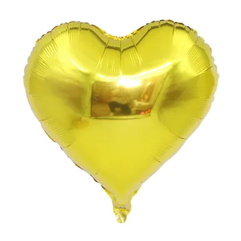18-инчовите балони със сърца Алуминиев балон детски рожден ден на булката и младоженеца, сватбена украса балони балони globos