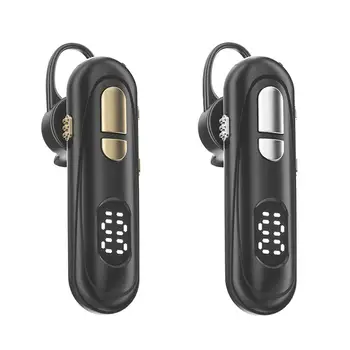 1бр L19 Слушалка Bluetooth 5.1 Безжични Акумулаторни Преносими Слушалки със защита от смущения Надежден и здрав Преносим телефон