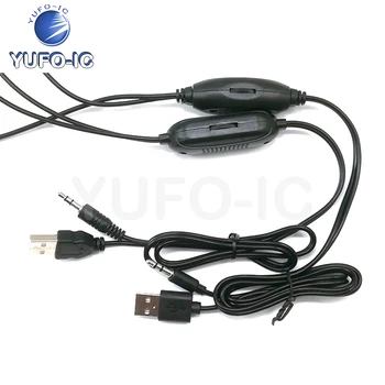 1БР MP3 Мини-Кабелна Управление на USB-Захранване 5 В Двойна 3 W Стерео Усилвател Такса 8403 Усилвател на Мощност с Регулатор на силата на Звука