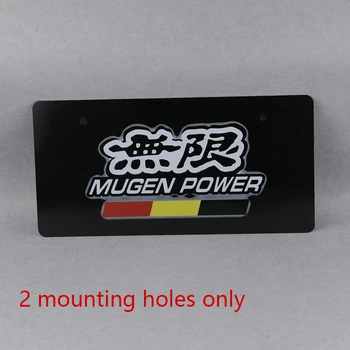 1бр Mugen Power jdm Регистрационен номер в японски стил за CRX, S2000, ТИП R, INTEGRA, CIVIC, EG6, EK9, DC2