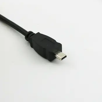 1бр USB 3.1 Тип-C Щекер за МИНИ-8-ПИНОВ Щепсел OTG Конектор Кабел За Камера 30 cm