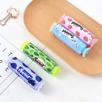 1бр креативна лента за корекция на бонбони, сладки корейски студентски канцеларски материали