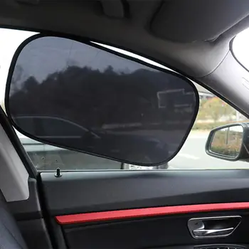 2/4шт UV-защита на сенника Прозорец на Екрана сенника на Кутията Козирка Предната и Задната Странична Завеса Делото за полагане на сенника на Автомобила