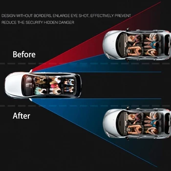 2 бр. HD Стъкло на Колата Огледало на Слепи Петна Авто Мотор 360° Регулируеми Широкоъгълни Огледала за обратно виждане Допълнителен Кръг Дропшиппинг