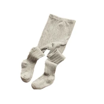 2 бр./компл. Пролетно-есенни чорапогащи за момичета, сладки бебешки чорапогащник райе, памучни высокоэластичные чорапогащи за момичета, детски чорапи