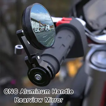 2 БР. Мотоциклет Универсален CNC Алуминиев Изглед Отзад 3
