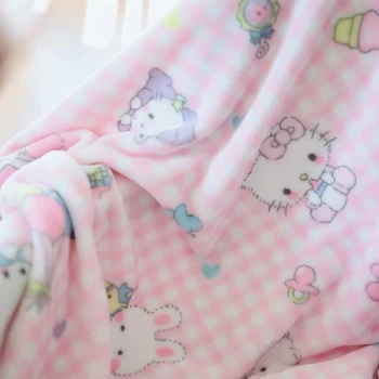 200x200 см Rose фланелевое одеяло Топло Одеяло Японското Аниме Одеяло Покривки Утолщенное Постилка за легло стая Декор Подарък за момичета
