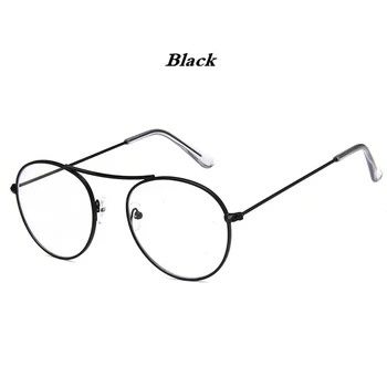 2019 Samjune Ново записване За жени Кръгли очила, в прозрачни рамки Прозрачни Златни Очила Метални Vintage слънчеви Очила по рецепта Очила