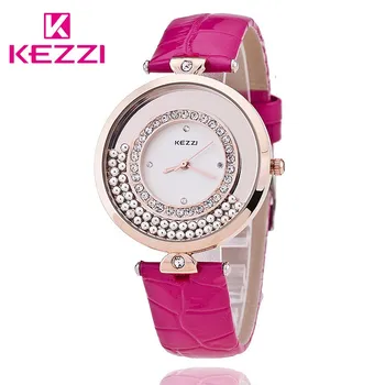 2019 Маркови дамски часовник-гривна Моден Кварцов часовник с цветен циферблат на Часовника