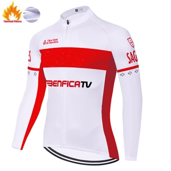 2020 BENFICALED Колоездене джърси Зимна термална руното велосипедна облекло за мъже ropa ciclismo hombre invierno униформи