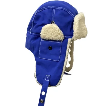2020 Разпродажба Gorro на Boika Руска шапка Дамски зимни однотонная кашмир топла ушанка Мъжки Външна Ушанка Trapper Ски Пилот на бомбардировач мъжки