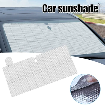 2020 Универсален сенника на предното стъкло на превозното средство Преносим Сгъваема Козирка на Слънчевите UV-защита на личните Автомобили Оцветяване Аксесоари за лятото