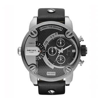 2021 модерен модерен бестселър на големи модерни кварцови часовници Кожена каишка Корпус от легирана Ръчен часовник Relogio Masculino