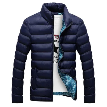 2021 Нова мода Зимно мъжко яке с яка-часова Мъжко яке-парка Мъжки обикновена дебели якета и палта, Мъжки зимни паркове M-6XL