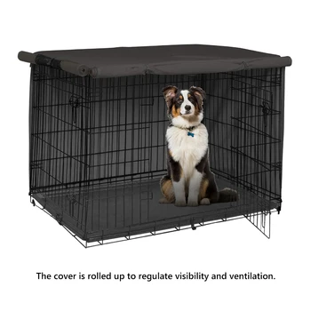 2021 Нова Покриване на Клетки за домашни кучета Прахозащитен Водоустойчиви Комплекти за развъдници Сгъваеми Външни Малки Средни Големи Клетки За кучета, Аксесоари, Храни