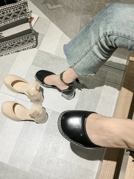 2021 пролетно-лятна нова дамски обувки за майки, мода в стил 