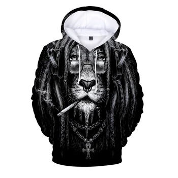 2021 Реге музиката Боб Марли Hoody Градинска Облекло за мъже/жени от Нов модерен пуловер 3D Принт Hoody с дълъг ръкав Облекло