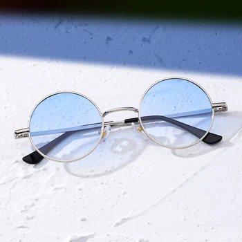2021 Слънчеви очила За жени на Марката, дизайнът на Луксозни Малки Квадратни слънчеви очила рамка За мъже Метални Очила за шофиране и риболов Женски
