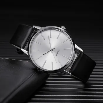 2022 Мъжки часовник Кварцов най-Добрите Луксозни ръчни часовници Прости Мъжки часовници с кожена каишка за мъже Часовници за влюбени Relogio Masculino