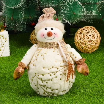 2022 Ново Декорация на дома, Коледа, Снежен човек Алпака Кукла Декорация на партита Коледна украса Коледен подарък за деца Навидад