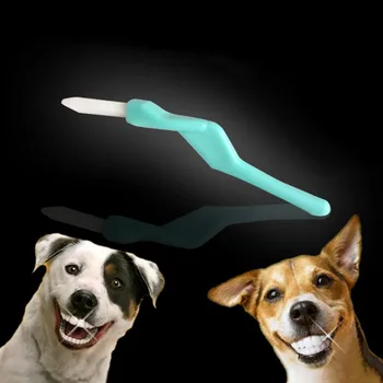 25 бр./компл. Наноматериали клечки за Зъби за домашни любимци четка за Зъби за кучета Домашна Котка Куче Орални зъби Дълбоко почистване на четка за Зъби за кученца на домашните кучета