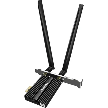 3000 Mbps WiFi 6E Мрежова карта PCI-E 2,4 Г/5 Ghz 802.11 ac/ax Безжична двухдиапазонная BT5.2 Мрежова антена PCI express за настолни компютри