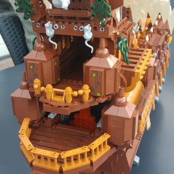 3652 бр. 16016 Летяща лодка Дачмена Творчески Карибски Пирати Съвместимост 631018 83015 Градивен елемент Тухла Детска играчка модел