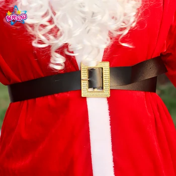 3XL-6XL Костюм на Дядо Коледа Cosplay Празнична Облекло Маскарадное Рокля В Мъжки Коледен Костюм Костюми За възрастни