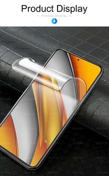 3шт matte предната гидрогелевая филм за Xiaomi Poco F3 6,67-инчов защитен филм от надраскване за redmi K40 Pro Plus защитно фолио