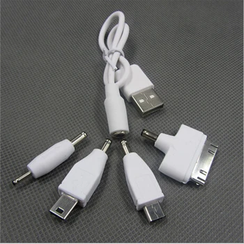 4 В 1 Универсално USB Мулти Зарядно Устройство Micro Mini USB Кабел, Адаптер за Кабели захранване за iPhone Samsung камера MP3/4 PSP игри Nokia