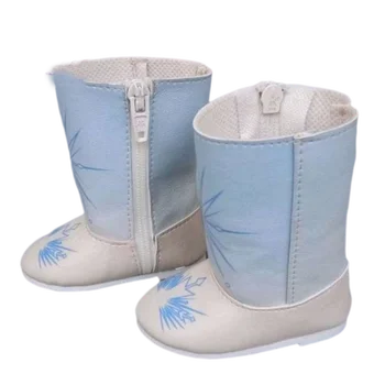 43 см Детска стоп-моушън обувки Анна Елза Ботуши, Маратонки, подходящи за 18-инчови куклено сняг ботуши Принц