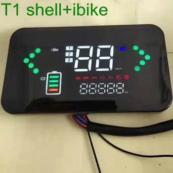 48-96 В LCD ВОЛТМЕТЪР Индикатор за Батерията Таблото Инструмент за измерване на Скоростта на Електрически велосипед Аксесоар Триколка Скутер Части