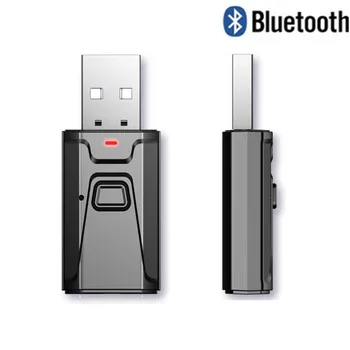 5.1 Bluetooth Адаптер USB Безжична Bluetooth Приемник Предавател 3,5 мм Жак AUX Адаптер за преносим Компютър ТЕЛЕВИЗИЯ Авто КОМПЮТРИ