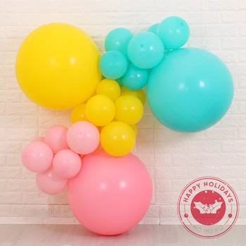5-36 инча Големи Латексови балони през Цялата Цвят на Матиран Балон, Рожден Ден, Детски Душ Играчка Сватбена украса Матиране Венец Декор