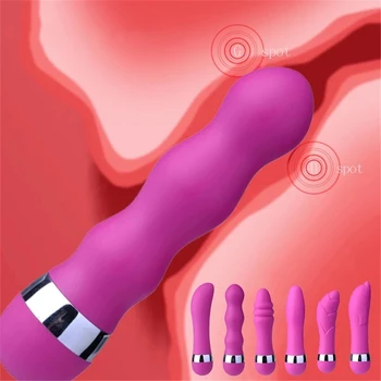 6 стилове оргазъм масажор точка G мощен вибратор за възрастни слот продукт стимулатор на зърната, клитора секс-играчка женска двойка вибратор