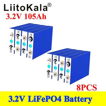 8 бр. LiitoKala 3,2 По 150 И 100 А 200 И 280 И 310 а 320 И LiFePO4 батерии за 12 В 24 В слънчев инвертор електрически автомобил голф ccar