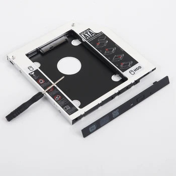 9.5 mm 2-ри твърд диск SSD Твърд Диск, Оптичен Адаптер Кутийка за Lenovo ThinkPad L340 L560 L570 P70 Работна станция + Flex 2-15 Swap UJ8FB DVD