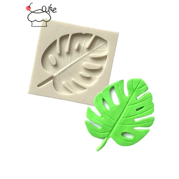 Aouke Форми Leavf силиконова форма за празни приказки форми за украса на тортата инструменти за декорация шоколад gumpaste мухъл L147