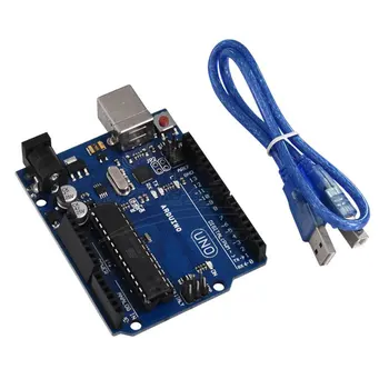 Arduino R3 Rev3 ATMEGA328P Съвместима Такса Wifi Безжичен Щит Такса за Разработка на Един Микроконтролер
